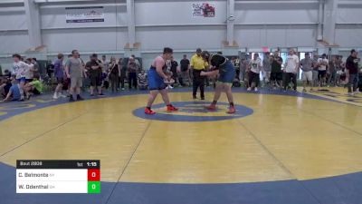 285-C lbs Semifinal - Chris Belmonte, NY vs Will Odenthal, OH