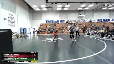 197 lbs Semis & 3rd Wb (16 Team) - Almazbekov Abdymanap, Chabot College vs Chris Wells, Lassen College