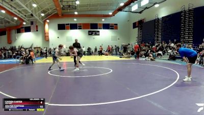 132 lbs Cons. Round 2 - Kolynn Eastman, Noke Wrestling vs Cayden Carter, New Kent