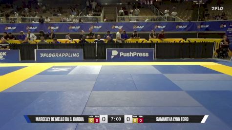 Marcelly De Mello Da S. Cardia vs Samantha Lynn Ford 2026 Pan Jiu Jitsu IBJJF Championship