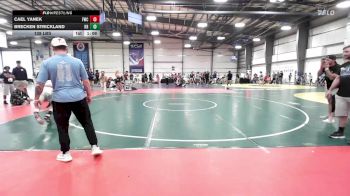 138 lbs Round Of 32 - Cael Yanek, Freakztyle Wrecking Crew vs Brecken Strickland, Kraken Black