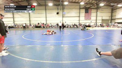165 lbs Round Of 16 - Camilla Hathaway, Quest School Of Wrestling Girls - HSG vs Jazleen Alvarez, Nebraska Blue - HSG
