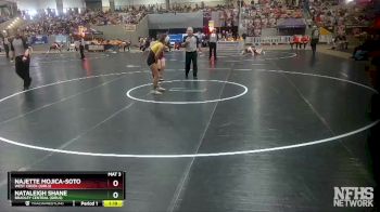 Girls 114 lbs Champ. Round 1 - Najette Mojica-soto, West Creek (Girls) vs Nataleigh Shane, Bradley Central (Girls)