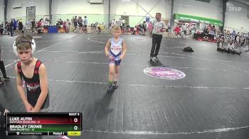 56 lbs Round 3 (4 Team) - Luke Autin, Backyard Brawlers vs Bradley Crowe, Team Palmetto