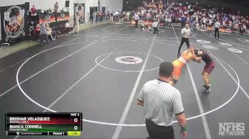 Girls 152 lbs Champ. Round 1 - Bianca Connell, Mauldin Girls vs Brismar Velazquez, RockHill Girls