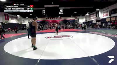 285 lbs Cons. Round 2 - Charles Smith, Heritage vs Mateo Iniguez-Cortez, Chaparral