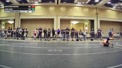 109 lbs Consolation - Raylynn Woods, Virgin Valley WC vs Lisa Diaz, Kistler'S Dungeon