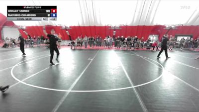 77 lbs Cons. Semi - Maximus Chambers, Mauston Talons vs Wesley Tanner, Team Nazar Training Center