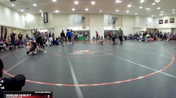 110 lbs 1st Place Match - Madeline Hazelett, Elite Athletic Club vs Khloe Weber, Indiana