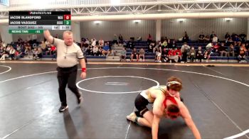 165 lbs Champ. Round 1 - Jacob Blandford, Western Colorado University vs Jacob Vasquez, Cloud County Community College