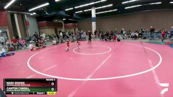 40-45 lbs Round 3 - Nash Woods, Duncan Demon Wrestling vs Canton Cargill, Duncan Demon Wrestling