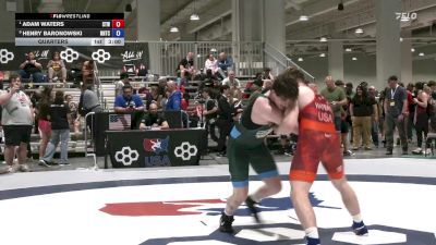 Quarters - Adam Waters, Steller Trained Wrestling vs Henry Baronowski, NMU/National Training Center