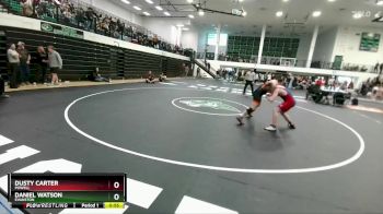 190 lbs Cons. Semi - Daniel Watson, Evanston vs Dusty Carter, Powell