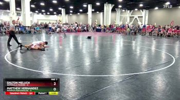 106 lbs Round 5 (10 Team) - Matthew Hernandez, Maximum Performacne vs Dalton Meluch, Naperville Phoenix