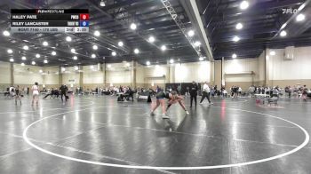 170 lbs Rr Rnd 2 - Haley Pate, Patriots Wrestling Club-Dothan vs Riley Lancaster, Trident Wrestling Club