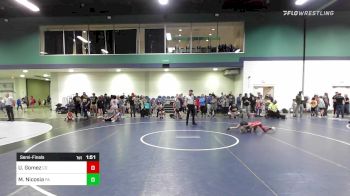 60 lbs Semifinal - Urijah Gomez, CO vs Michael Nicosia, PA