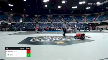 132 lbs Cons. Round 3 - Mehki Cave, DeKalb vs Robert Nelson, Seneca