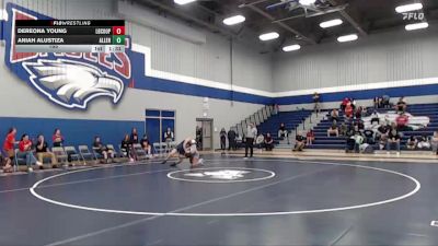 155 lbs Round 2 (3 Team) - Aniah Alustiza, Allen vs Dereona Young, Lubbock Cooper