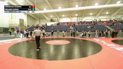 190 lbs Cons. Round 3 - Melanie Cuevas, West Jordan vs Izmeralda Romero, Cedar Valley