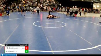 197 lbs Champ. Round 1 - Owen Gundmunson, Simon Fraser (B.C.) vs Xavier Schecter, Ottawa University