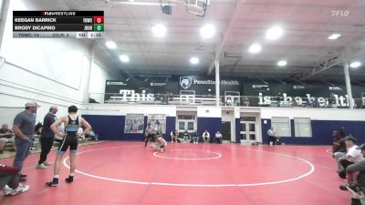 122 lbs Rr Rnd 5 - Keegan Barrick, Team Nauman Silver Fox - HSC vs Brody DiCaprio, Journeymen Wrestling Blue - HSC