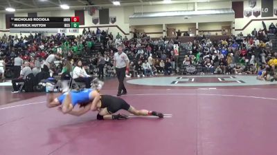 150 lbs Cons. Round 2 - Mavrick Hutton, Interstate 35 vs Nicholas Rociola, Tinley Park (Andrew)