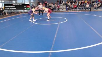 165 lbs Champ. Round 2 - Jack Thomsen, Northern Iowa vs Izaak Hunsley, Northern State