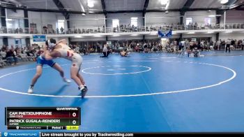 125 lbs Quarterfinal - Cam Phetxoumphone, Iowa State vs Patrick Gugala-Reinders, Luther