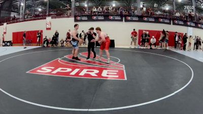 130 kg 1st Place Match - Trayvn Boger, Protos Wrestling Club vs Torin Forsyth, Kansas