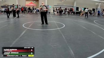 80 lbs Cons. Round 2 - Alene Barbosa, The Compound vs Jaxson Jernigan, Panthers