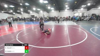 100 lbs Consolation - Brandon Sewell, NM Gold vs Maximus Keele, Bloomfield Wildcats