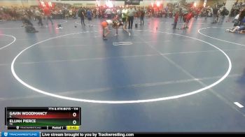 114 lbs Champ. Round 1 - Gavin Woodmancy, IL vs Elijah Pierce, TX