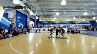 126 lbs Round 3 (8 Team) - Jacob Rivera, Westside Wrestling vs Aaron Thomson, Avalon WC