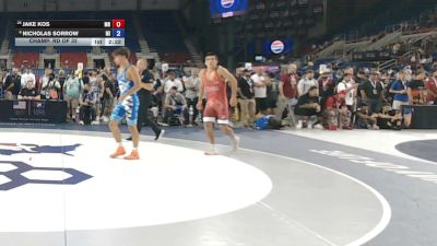 138 lbs Champ. Rd Of 32 - Jake Kos, Minnesota vs Nicholas Sorrow, Michigan