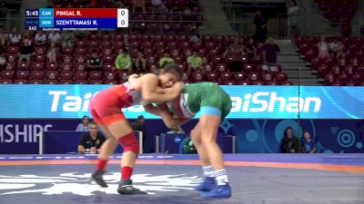 55 kg Qualif. - Robbie Pingal, Canada vs Roza Szenttamasi, Hungary