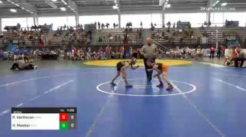 60 lbs Prelims - Preston VanHoven, Revival Gray vs Hunter Meeker, Empire Wrestling Academy Elem