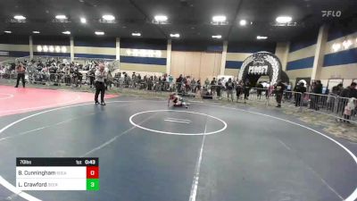 70 lbs Consolation - Brody Cunningham, SoCal Hammers vs Logan Crawford, Deer Park