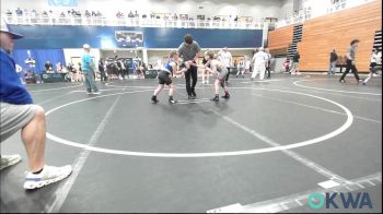 76 lbs Quarterfinal - Barrett Jones, Weatherford Youth Wrestling vs Laney Kornmeyer, Team Guthrie Wrestling
