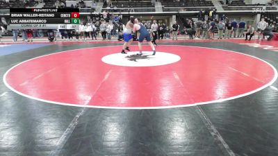 285 lbs Consi Of 8 #1 - Brian Waller-Reitano, Central Catholic vs Luc Abbatemarco, Hall