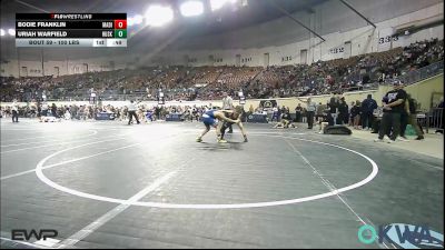 100 lbs Consi Of 8 #1 - Bodie Franklin, Madill Takedown vs Uriah Warfield, Husky WC