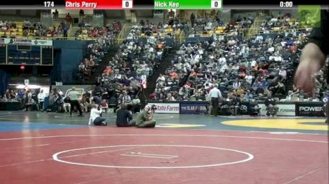 174 round 3 Chris Perry Oklahoma State vs Nick Kee App State