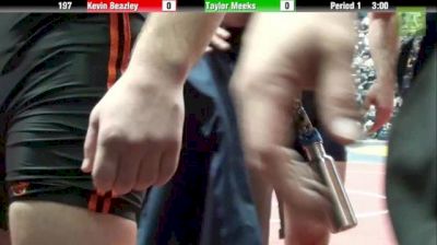 197 round 3 Taylor Meeks, Oregon State v Kevin Beazley-ODU