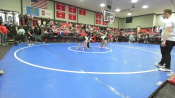 155 lbs Round Of 16 - Stryker Sandy, Gore Public Schools vs Jax Reeves, Checotah