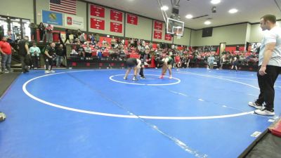 155 lbs Round Of 16 - Stryker Sandy, Gore Public Schools vs Jax Reeves, Checotah