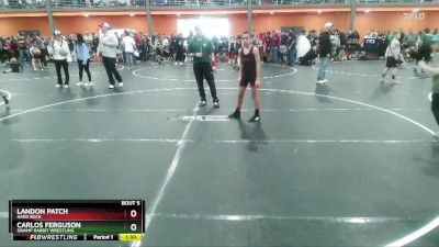 90 lbs Quarterfinal - Carlos Ferguson, Swamp Rabbit Wrestling vs Landon Patch, Hard Rock