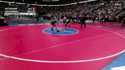 G120-4A Cons. Semi - Sky Richards, Liberty (Joes) Girls vs Alex Traenkle, Manitou Springs Girls