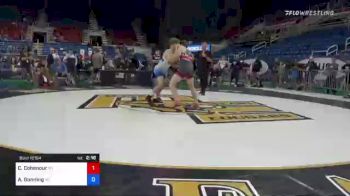 160 lbs Round Of 128 - Coy Cohenour, Montana vs Alexander Gunning, North Carolina