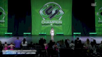 No Limits Dance - Mini Spirit Jazz Power [2026 Mini - Intermediate - Jazz Day 2] 2026 CSG Dance Grand Nationals