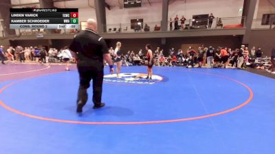 Cons. Round 2 - Alexa Ruy-Aguilar, Rebels Wrestling Club vs Lillie VanSiegman, Pioneer Grappling Academy
