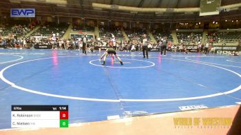 67 lbs Round Of 32 - Kyler Robinson, Shootbox Wrestling Club vs Coy Nielsen, The Best Wrestler